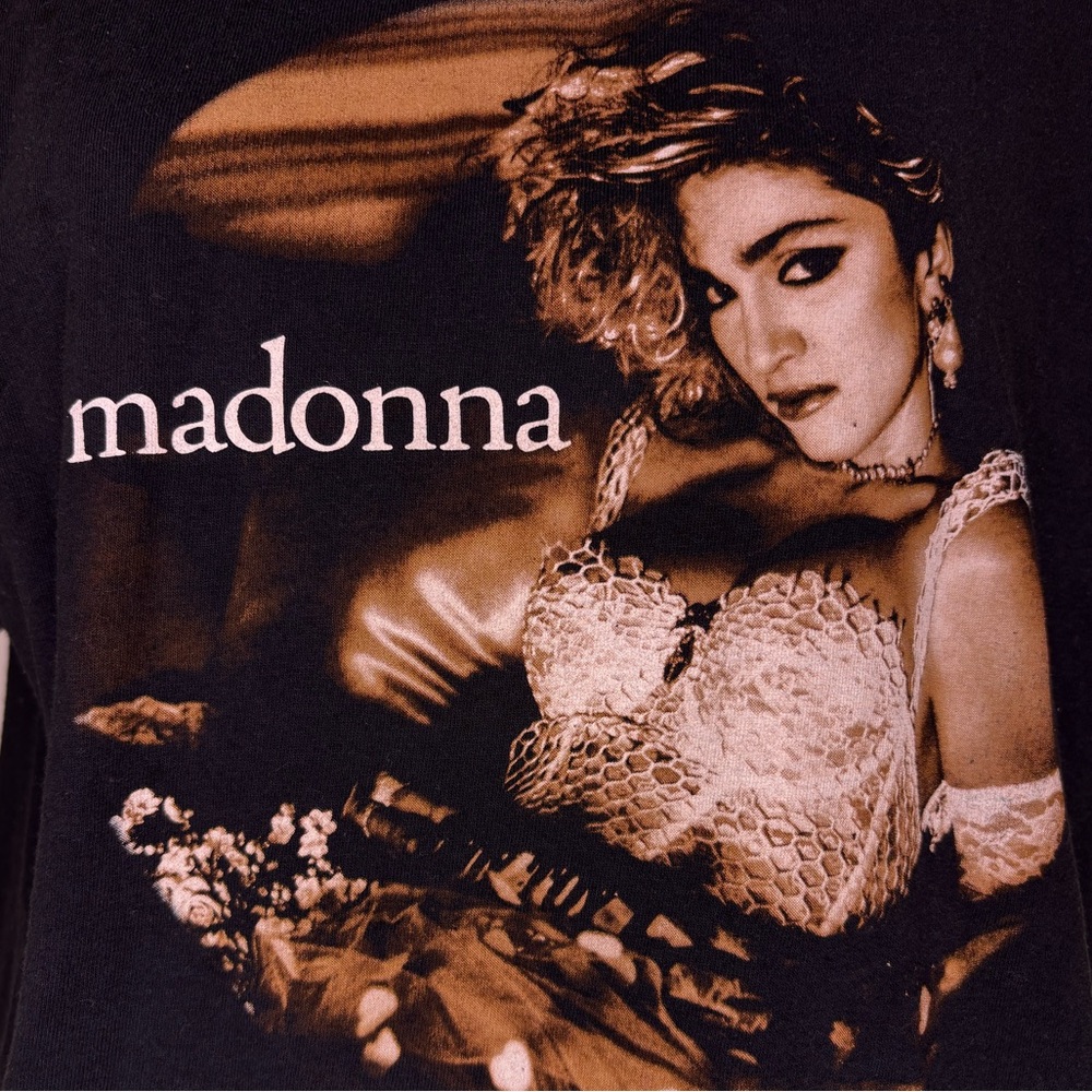 Madonna The Celebration Tour Black Graphic T-Shirt